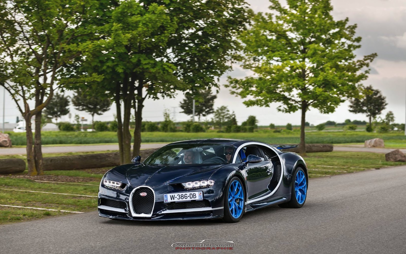 Bugatti Chiron парк Горького